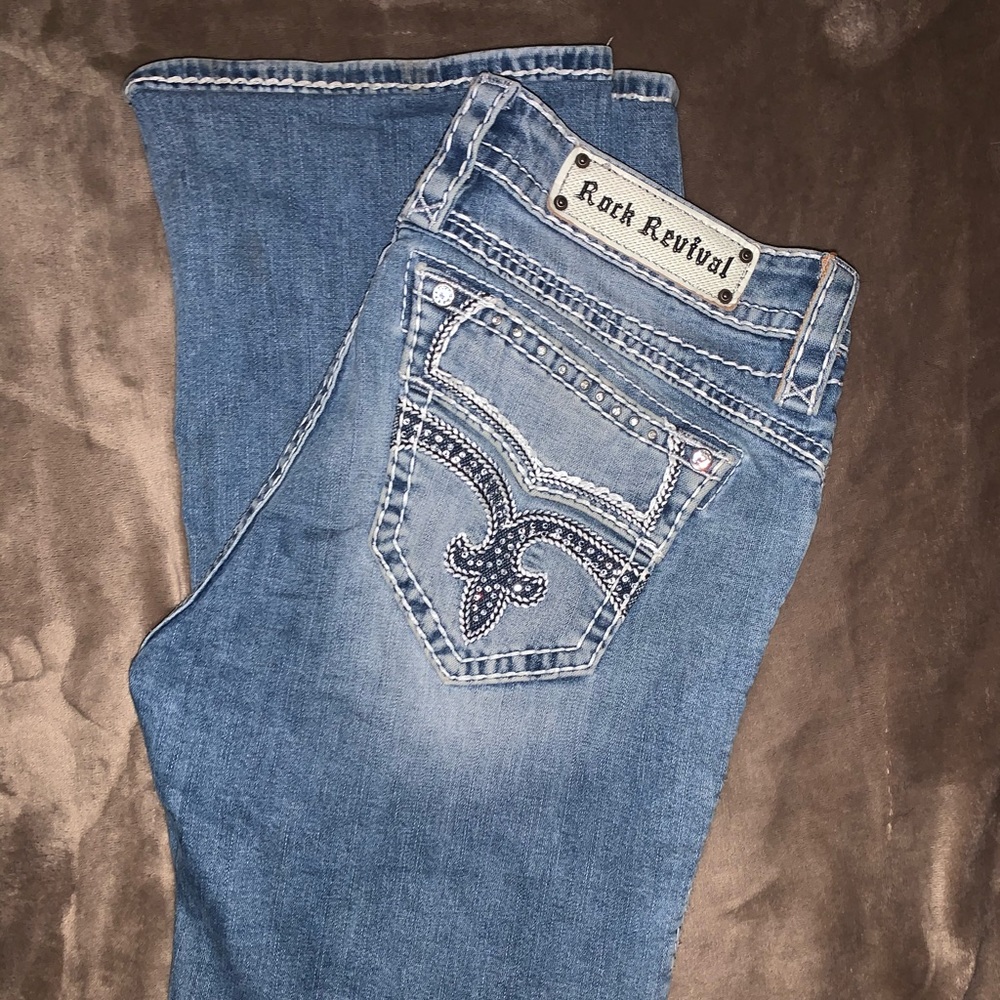 ROCK REVIVAL bootcut jeans size 31